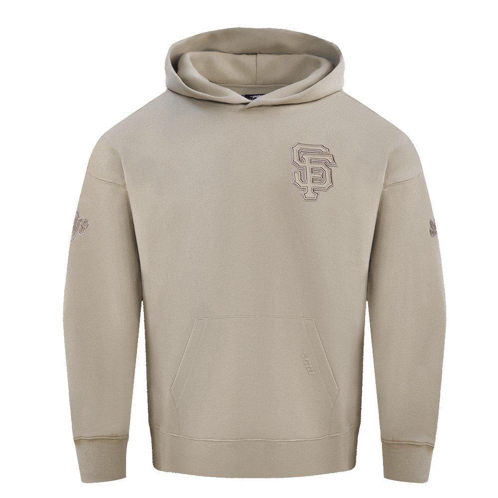 Pro Standard Men's MLB San Francisco Giants Neutral Drop Shoulder Pullover Hoodie - Taupe - TAUPE